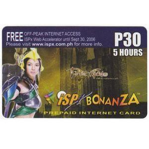 ISP Bonanza Internet Access Card