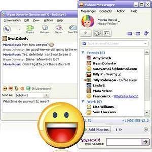Yahoo Messenger Interface