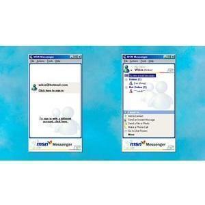 MSN Messenger Interface