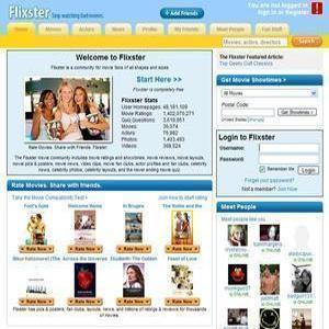 Flixster Website Interface